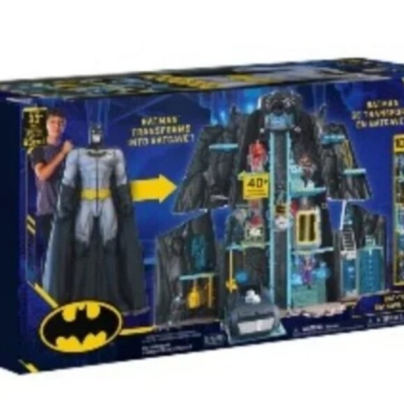 Batman Bat-Tech Batcave Giant Transforming Playset DC Comics🆕⌚📦🏃💨🚚 - Picture 3 of 16
